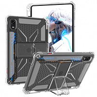 Étui pour tablette RedMagic Astra 2 5 Pro 9.06 pouces, étui transparent en TPU souple antichoc avec support et emplacement pour stylet pour Red Magic 3 Pro