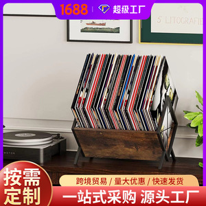 ชั้นวางซีดี ชั้นเก็บของ 39.9x22x30.5 ซม. ที่เก็บเอกสารอเนกประสงค์สำหรับห้องนั่งเล่นใช้ในบ้าน - Product Image 5