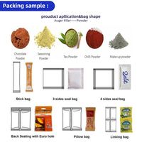 Ffs de emballage Pochette En Plastique Poly Équipement D'emballage Alimentaire Sac D'étanchéité En Polyéthylène Joint Particules Machine de Remplissage