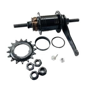 Accessoires de <span class=keywords><strong>vélo</strong></span> modifiés : Frein <span class=keywords><strong>à</strong></span> <span class=keywords><strong>tambour</strong></span> <span class=keywords><strong>à</strong></span> fleurs en cuir pour axe de frein inversé CG, 36/32 trous - Product Image 1