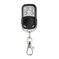 Télécommande de copie de code 2/4 boutons 315/433 MHz sans fil RF, télécommande de clonage pour porte de garage et ouvre-porte, porte-clés