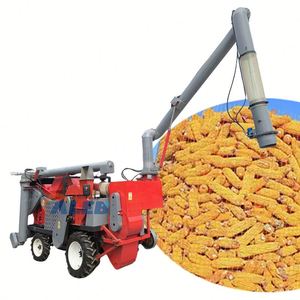 Trilladora de Maíz Autopropulsada/Máquina de Alimentación y Recolección por Succión de Aire de Tres Ejes/Máquina Agrícola Trilladora de Maíz - Product Image 1
