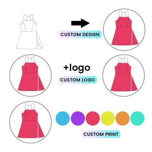 Kerui Summer Baby Girl Kids <strong>Dress</strong> Clothes Sports Fitness Yoga Wear Girls Sleeveless Custom Color Kids <strong>Dresses</strong> for Girls - Product Image 3