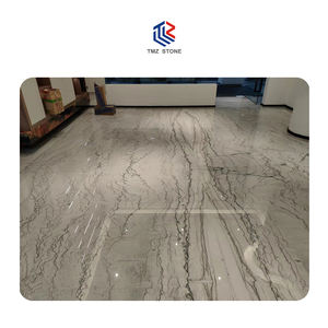 Quartzite Taj Mahal TMZ de haute qualité, poli, grande dalle blanche pour la décoration intérieure de villa - Product Image 5