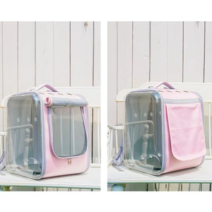 Haustier-Katzen-Tragetasche Atmungsaktiver Katzen-Reiserucksack für Kleine Hunde und Katzen Tragbare Verpackung für Haustierzubehör - Product Image 5