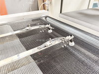 Máquina de Serigrafía Automática de Cama Plana UTSP4060J con Alimentador Robótico y Túnel de Secado UV