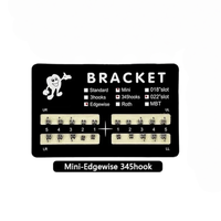 Brackets orthodontiques en métal Mini Roth à base en maille, avec fente 022 ou 018, pour orthodontistes, matériel dentaire, crochet 345