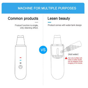 Espátula Ultrasónica para la Piel, Removedor de Puntos Negros, Limpiador de Poros, Herramienta de Limpieza Facial Profunda, Dispositivo de Belleza para Uso Doméstico LESSEN - Product Image 6