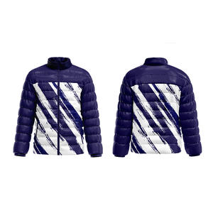 Modèles à la mode Personnaliser Sublimation Hiver Doudoune Veste Printemps Hiver Surdimensionné Doudoune Veste Extérieure pour Hommes - Product Image 4