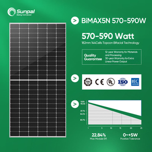 サンパル住宅用太陽光発電システム 5kW 6kW 10kW バルコニー用ハイブリッド太陽光発電パネルシステムキット - Product Image 4