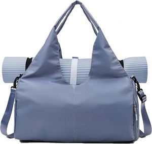 Muestra gratuita: Bolsa compacta para colchoneta de yoga grande con bolsillos y correa para el hombro, unisex. - Product Image 1