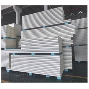 Panneau sandwich PU PIR EPS pour chambre froide, panneau d'isolation en <span class=keywords><strong>polyuréthane</strong></span>, panneau mural et de toiture, isolation thermique pour bâtiment de chambre froide - Product Image 2