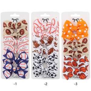 Softball Baseball allietare gli archi per le ragazze da <span class=keywords><strong>calcio</strong></span> fiocco per le donne mollette di <span class=keywords><strong>calcio</strong></span> per le bambine squadra di mamma accessori - Product Image 2