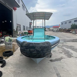 Venta al por Mayor de Barcos de Pesca de Casco Abierto de 5-7m, Embarcación de Fibra de Vidrio Resistente Estilo <span class=keywords><strong>Panga</strong></span> para Pesca Marina y Transporte, Logotipo Personalizado Disponible - Product Image 5