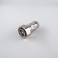 Connecteur mâle coaxial RF étanche pour câble d'antenne, à pince, 4.3/10, pour câble super flexible de 1/2 pouce