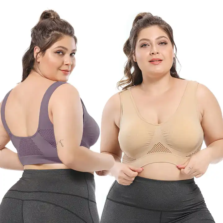 4XL-6XL Plus Size Seamless Breathable Shockproof