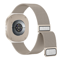 Bracelet de montre en acier inoxydable respirant RYB pour Samsung Galaxy Watch 9, bracelet de montre à boucle magnétique pour Galaxy Watch 8 40 mm 44 mm