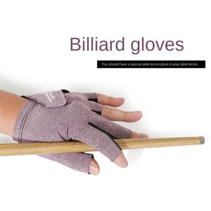 Gants <span class=keywords><strong>de</strong></span> <span class=keywords><strong>Billard</strong></span> Non-Glissants et Confortables sur Mesure pour Main Gauche Cinq Doigts, pour Queue <span class=keywords><strong>de</strong></span> <span class=keywords><strong>Billard</strong></span> et Snooker - Product Image 4