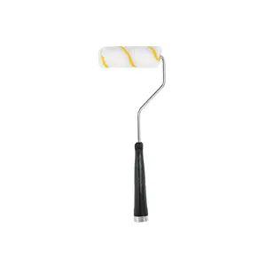 Truper industriale da 4 'X 3/8' Mini rullo di vernice in microfibra Nylon spazzola a rulli in gomma di alta qualità rullo miniaturizzato per - Product Image 1