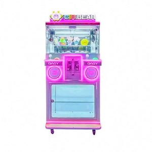Good Quality Coin Claw Machine Clip Doll Machine Four Boutique Large Commercial Clip Key <b>Chain</b> Mini Minicomputer - Product Image 1