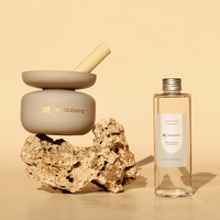 Mescente Marque privée de luxe Mini Loris Fleur en céramique Parfum de maison Arôme Huile Diffuseur de roseaux