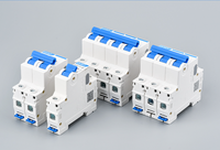 Disjoncteur miniature (MCB) CHINT NXB-63 6KA 230V/400V 4P 10A-32A Courbe BCD C