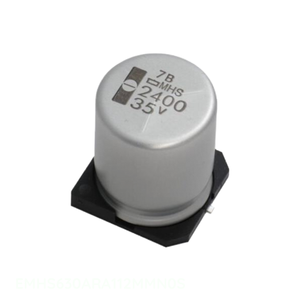 Condensador de Montaje Superficial Original CAP ALUM 1.1MF 20% 63V SMD EMHS630ARA112MMN0S 1.1 mF - Product Image 1