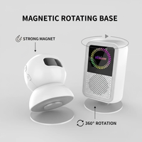 Sonnette sans fil avec détecteur de mouvement infrarouge, sonnette d'entrée rechargeable avec base magnétique pour magasin de détail