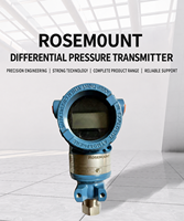 Transmetteur de pression haute précision ROSEMOUNT 3051GP avec écran LCD pour l'automatisation des processus pétroliers, gaziers, énergétiques et métallurgiques