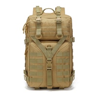 Sac à dos tactique de grande capacité pour hommes, sac à dos de grande capacité pour le sport, le Camping et la randonnée, 3P, 45l, vente en gros