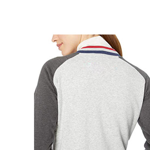 Chaqueta Varsity de Invierno para Mujer, a la Moda, de Lana, Ecológica e Impermeable - Product Image 4