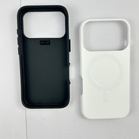 FUNSUB Caseblank usine 2in1 étui magnétique Sublimation étui iPhone vierge matériau 3D vierge Pc + étui en tpu pour I Phone 17 PRO MAX