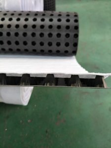 HDPEプラスチック製ディンプル防水基礎排水板（ジオテキスタイル付き） - Product Image 6