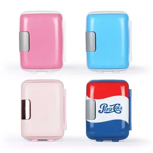 Mini réfrigérateur basse quantité minimale de commande 4L adapté aux produits de soins de la peau, cosmétiques, boissons Mini réfrigérateurs de voiture portables