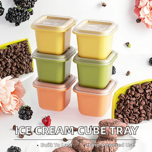 ZASA Large Eco-Friendly Silicone <b>Ice</b> Cream <b>Maker</b> & Mold-Reusable Homemade DIY - Product Image 2