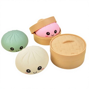 Nouveauté 2026 Tiktok Jouet Squishy Bao Zi Scintillant en TPR, Boîte Surprise - Product Image 6