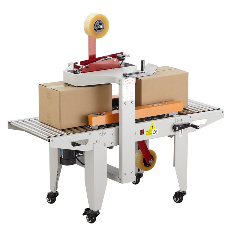 Semi-Automatic Electric High-Speed Carton Box Sealing Machine for Beverage and E-Commerce Assembly Line