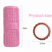 Rouleau de mousse abdominale haute densité, pièces, bouteille privée, écologique, rouleau pour les muscles