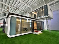 Beach Hotel Homestay Prefabricado Container House Space Modular Hangfa Apple Cabin para vivir y trabajar
