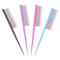 Chiot toilettage peigne toilettage brosse pour chien chat professionnel aiguille queue haute basse dents noeud dissolvant cheveux nettoyage brosse à cheveux 7900