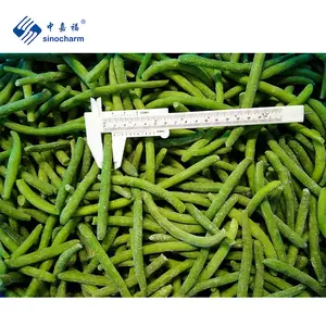 Sinocharm HACCP L7-13cm קפוא ירוק שעועית מפעל סיטונאי מחיר וIQF ירוקה שלמה