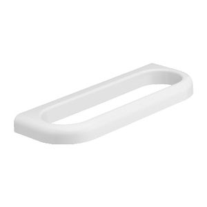 Toallero Serie Luca 42 cm Blanco Accesorio de Baño para Montar en la Pared - Product Image 1