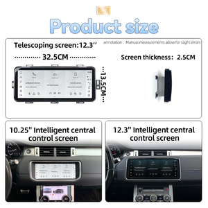 12.3 8-core Android 13 hệ thống Car DVD Player đa phương tiện <span class=keywords><strong>GPS</strong></span> <span class=keywords><strong>navigation</strong></span> Carplay cho Land Rover Evoque 2011-2019 - Product Image 4
