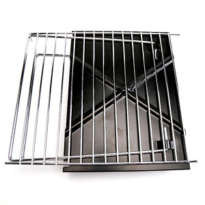 Portable <b>BBQ</b> grill, outdoor mini X-shaped <b>BBQ</b> rack, home charcoal <b>BBQ</b> <b>tool</b>, mini charcoal grill rack - Product Image 3
