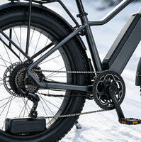Vente en gros depuis l'entrepôt européen, livraison directe, moto électrique tout-terrain à pneus larges de 26 pouces avec batterie au lithium - BE057