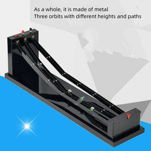Piste de course à trois voies, instrument expérimental de physique, démonstration des principes de base, énergie cinétique et énergie potentielle - Product Image 3