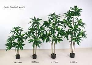 Bonsái Artificial <span class=keywords><strong>de</strong></span> Jade Horizon, Planta Verde en Maceta, 130-200cm, Duradero, Tacto Natural, Resistente al <span class=keywords><strong>Agua</strong></span>, Realista, Venta al Por Mayor - Product Image 4