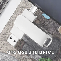 Clé USB 3.0 OTG 32GB 16GB 64GB 128GB Nouveau Clé USB en métal Stockage USB 3.0 Interface 2TB Clé USB
