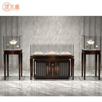 Table de présentation de bijoux en acier inoxydable de taille personnalisée