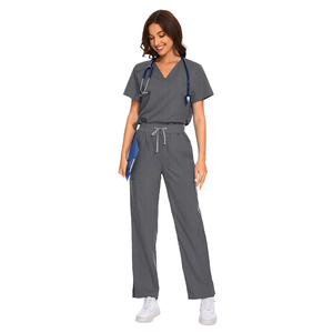 Pantalons droits, vêtements et uniformes médicaux, ensembles de blouses d'infirmières, uniformes de salon, vente en gros, fabricant - Product Image 4